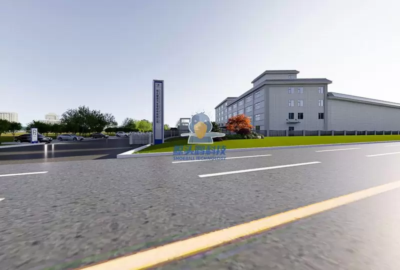 Một công ty sản xuất phụ tùng ô tô ở Hồ Bắc