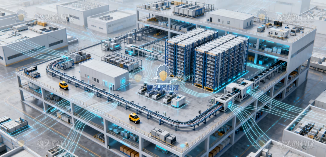 Kho hàng tự động tập trung trải dài trên tất cả các tầng Kho hàng tự động tập trung trải dài trên tất cả các tầng