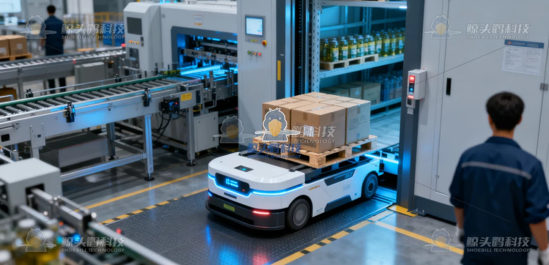 AGV tích hợp với ASRS AGV tích hợp với ASRS