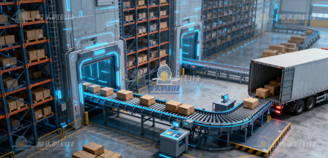 Đường băng tải trực tiếp đến khu vực vận chuyển Đường băng tải trực tiếp đến khu vực vận chuyển