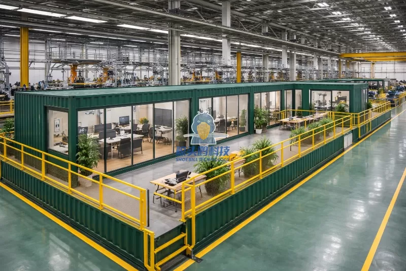 Quy hoạch khu vực văn phòng container