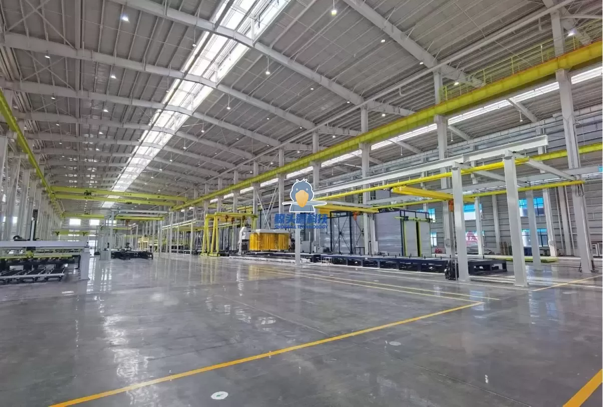 Sơ đồ mặt bằng nhà máy thông minh