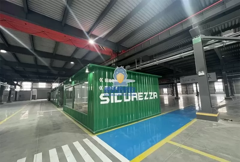 Bố trí không gian xưởng